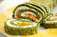 Rolada ze szpinakiem i łososiem