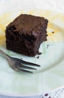 Ciasto mocno czekoladowe