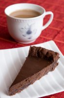 Tarta czekoladowa na czekoladowym spodzie