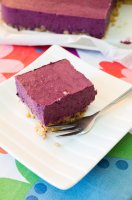 Sernik jagodowy na zimno